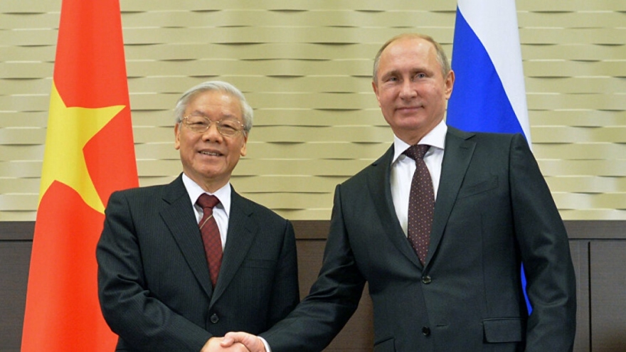 President Putin sends New Year greetings to VN leader